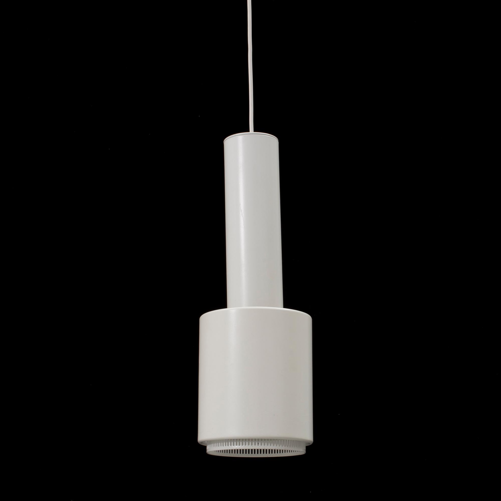 A "Hand grenade" ceiling light by Alvar Aaalto for Artek.