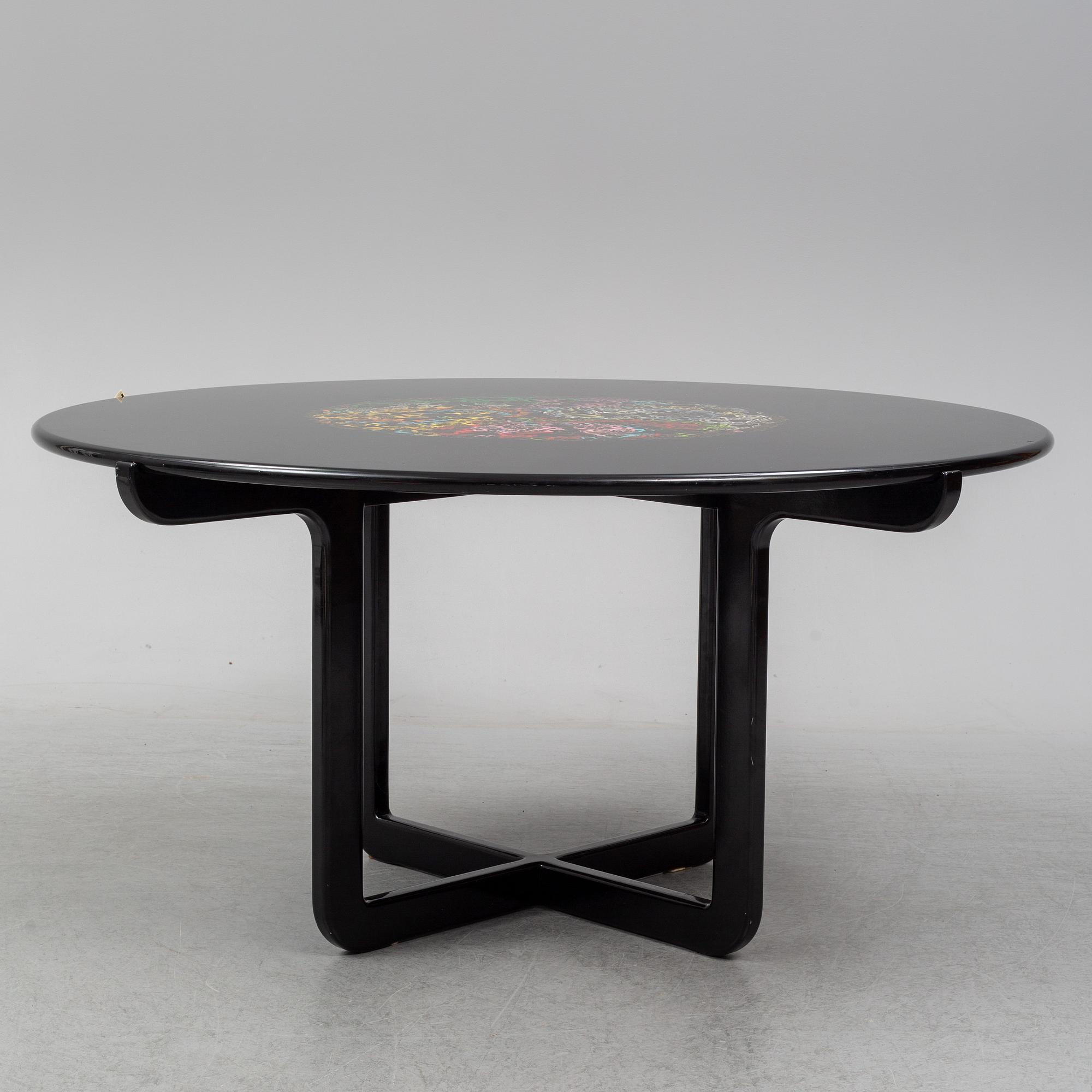 BJÖRN WIINBLAD, a five-piece dining suite from Rosenthal, Germany, 1976. Printed signature, numbered 112/300.