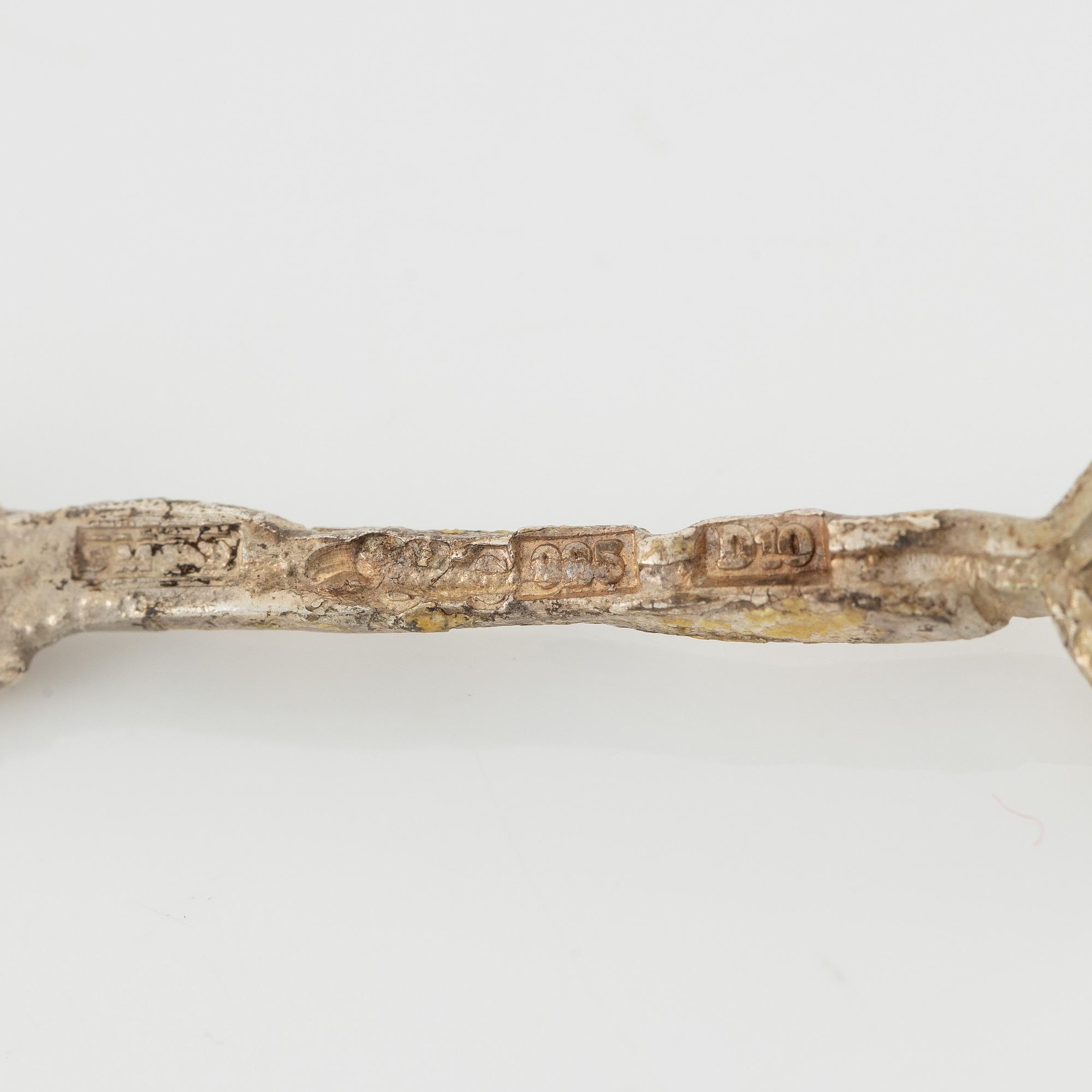 Lars Arby, chain with pendant, sterling silver, Gothenburg among others 1978.