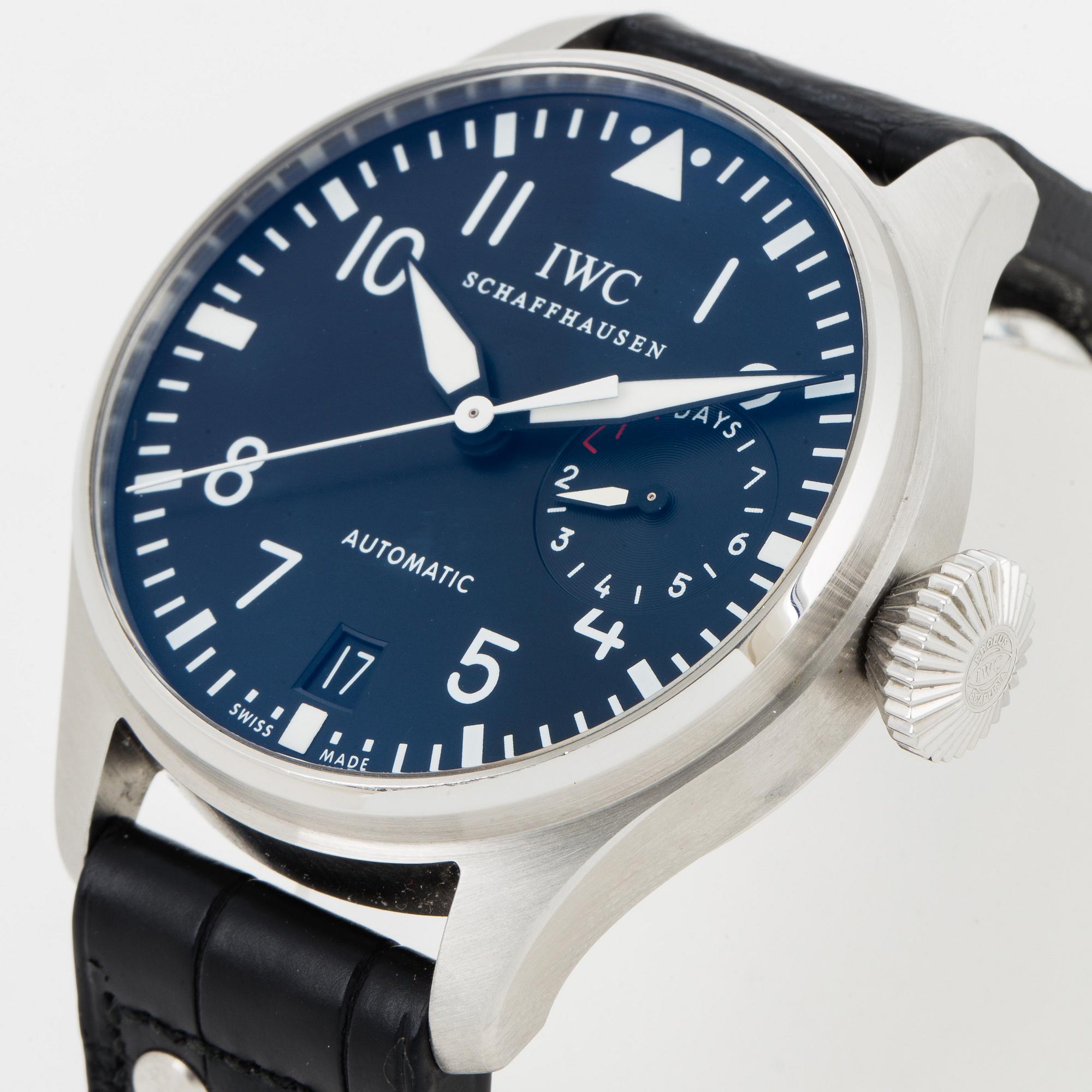 IWC, Schaffhausen, Big Pilot´s Watch, wristwatch, 46 mm.