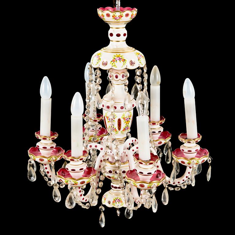 TAKKRONA, glas, 1900-talets mitt.