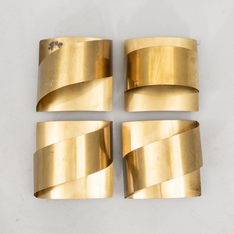 Peter Celsing, vägglampor 4 st "Band", Fagerhult och Falkenberg belysning.