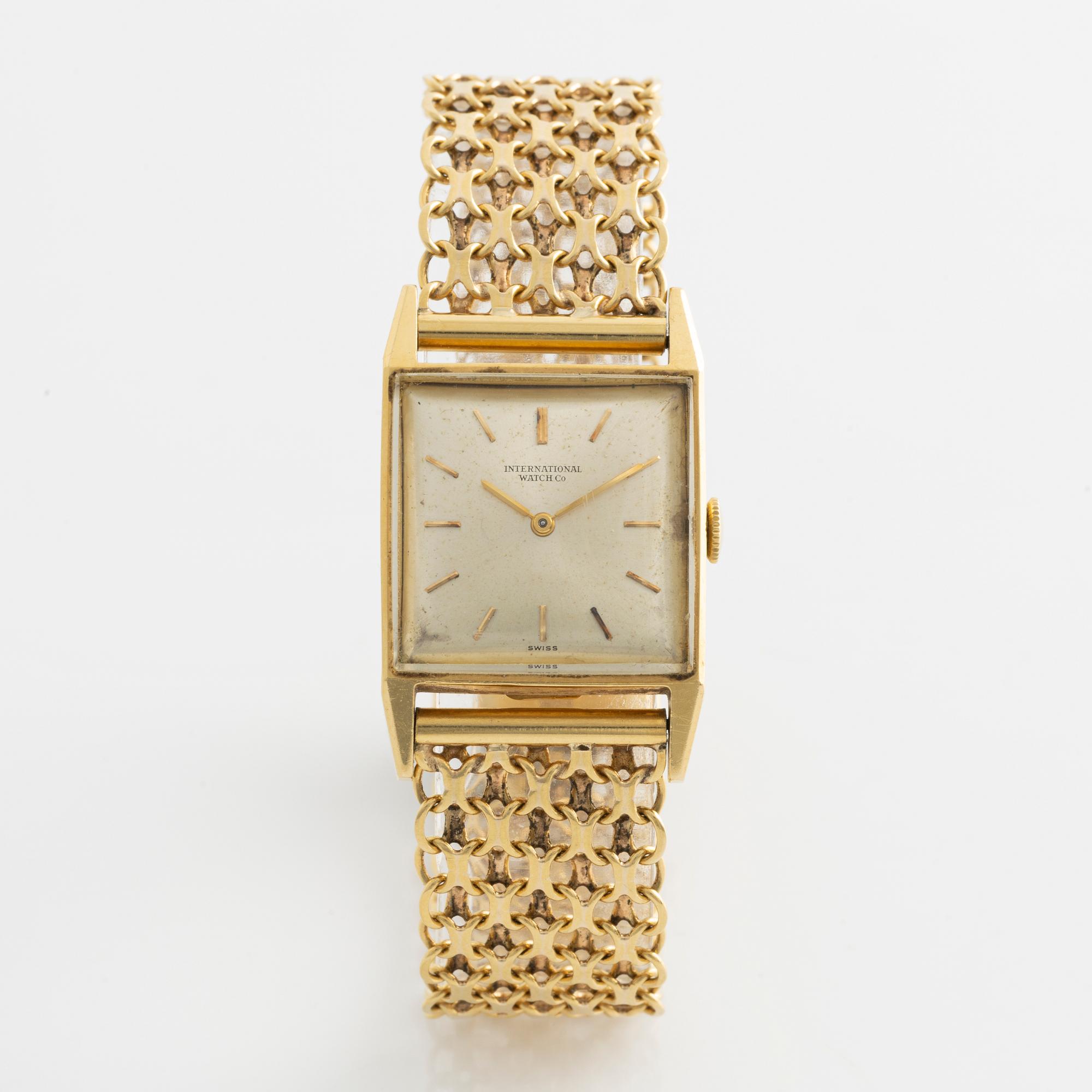 IWC, armbandsur, 22 x 22,5 (34) mm.