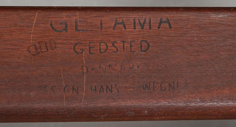 FOTPALLAR, ett par, "GE-240"/"Cigarren", Hans J Wegner, 1900-talets andra hälft.