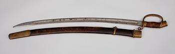 347. A SHASKA, A Russian mounted troops officer's sabre M-1881-1909.