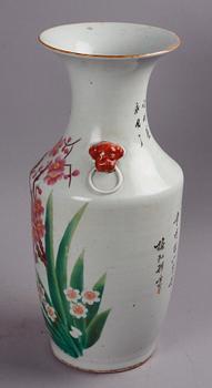 URNA, porslin, Kina, 1800-tal.