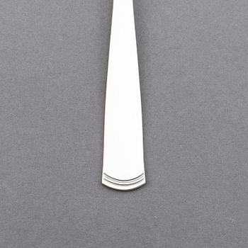 Jacob Ängman, silver cutlery, 32 pcs, Rosenholm, GAB.