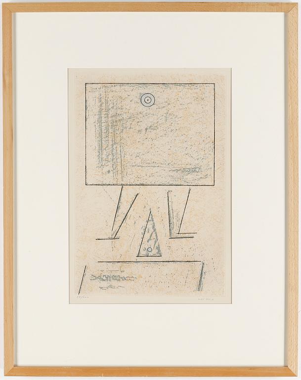 MAX ERNST , etsning och akvatint, signerad och numrerad 67/100.