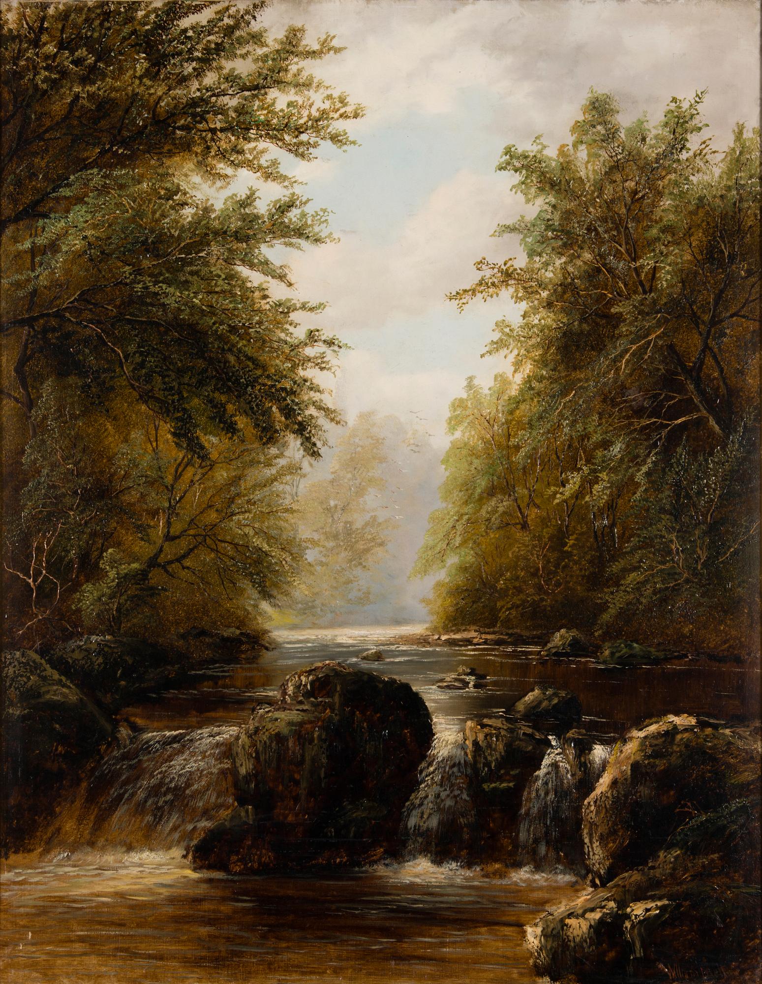 WILLIAM MELLOR, oil on canvas, signed.