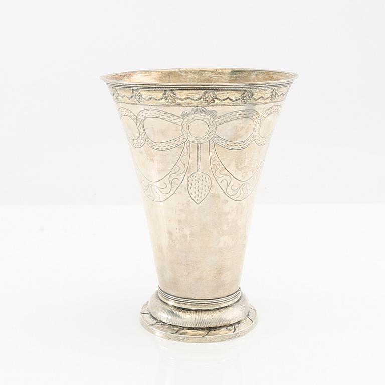 Nils Nordlöf pokal silver Härnösand 1799.