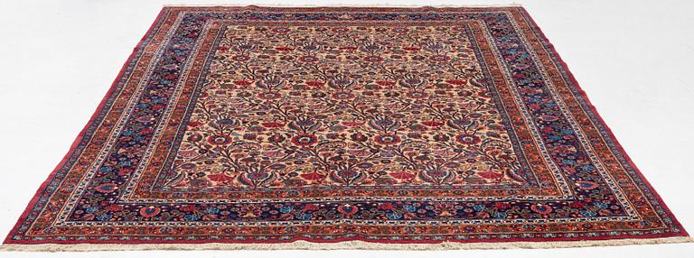 A semi-antique Birjand carpet, Eastern Iran, signed, c 390 x 296 cm.