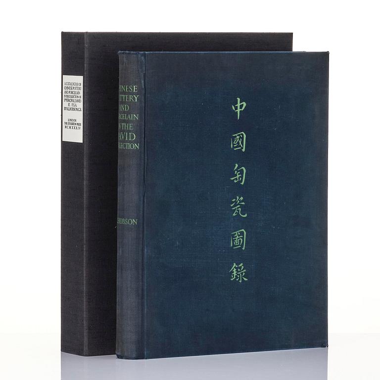 R.L. Hobson: A Catalogue of Chinese Pottery and Porcelain in the Collection of Sir Percival David.