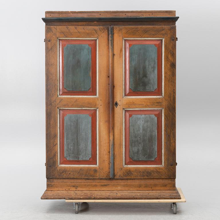 Skåp, allmoge, 1800-tal.