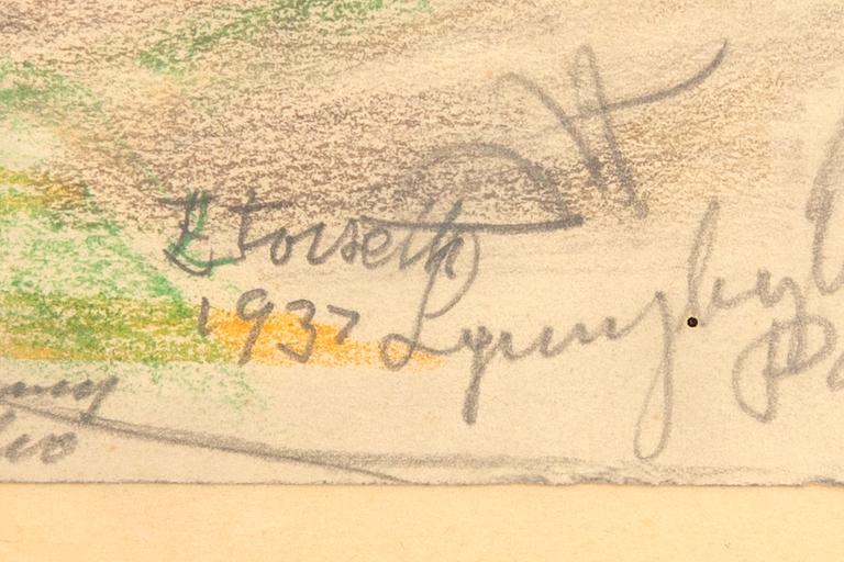 Einar Forseth, "Ljungbyhed potatisåker".