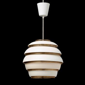 An Alvar Aalto beehive 'A331' ceiling lamp, Valaistustyö, Finland 1950's.