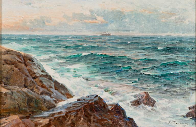 Mikael Stanowsky, oil on canvas, signed.