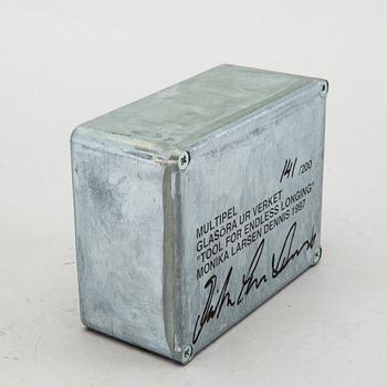 Monika Larsen Dennis, sculpture, signed, numbered.