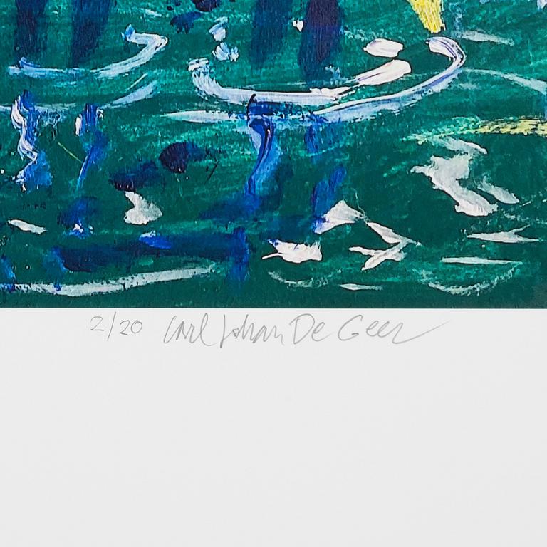 Carl Johan De Geer, "Vem är du?".