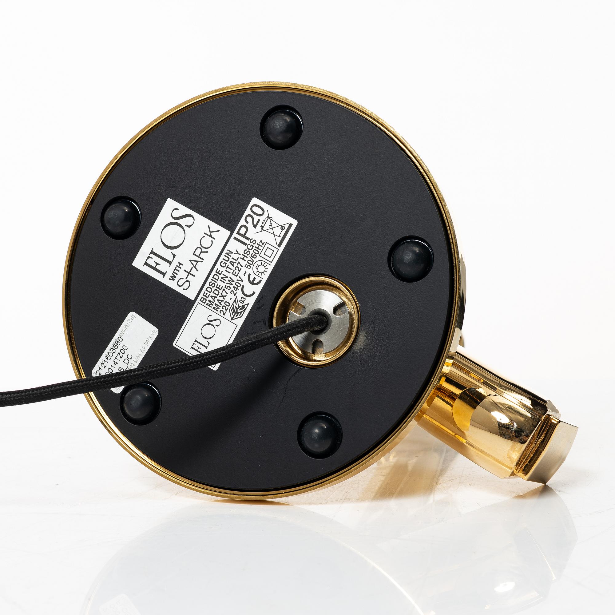 Philippe Starck, A 'Bedside Gun Lamp', Flos, Italy, 2021.