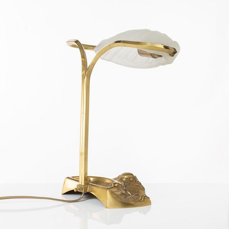 Bordslampa, Jugendstil, Frankrike, 2000-tal.