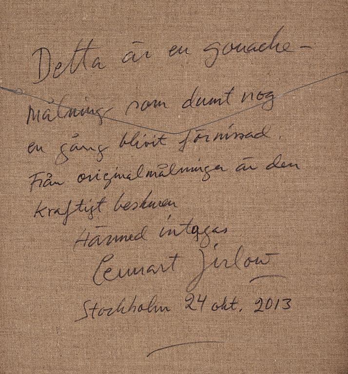 Lennart Jirlow, "Spanska flugan", förlaga till affisch.