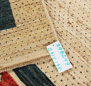 A Gabbeh carpet, c. 291 x 198 cm.