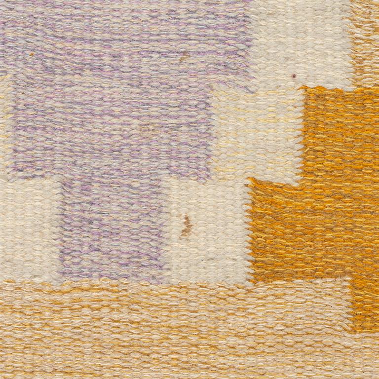 Ingegerd Silow, a flat weave rug, 200 x 138 cm.