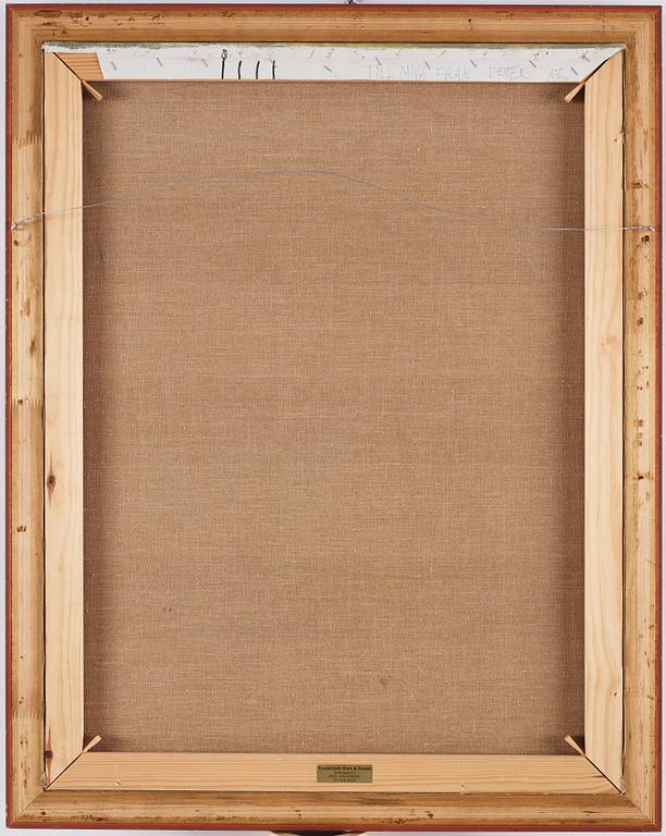 Peter Dahl, Seated model.