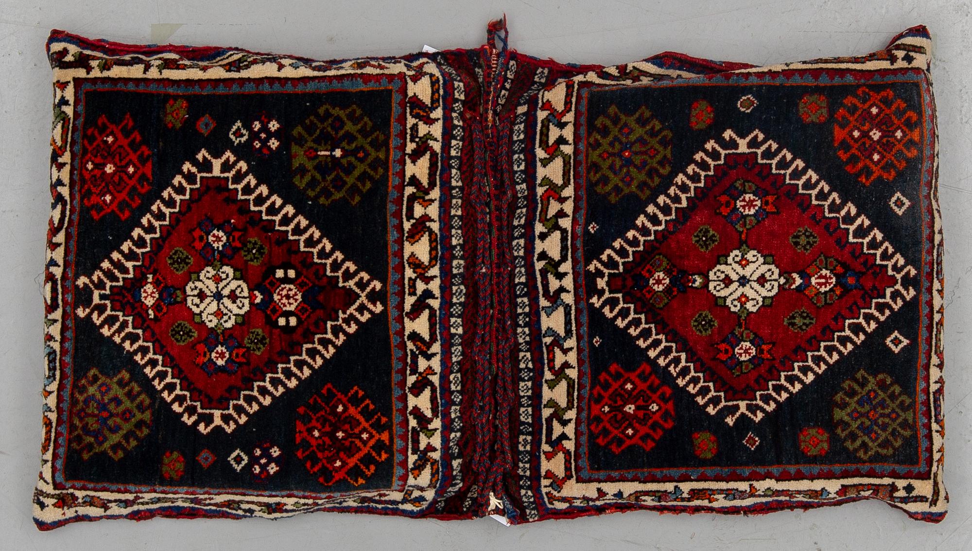 SADELVÄSKA, Old Kashgai, ca 113 x 59 cm.