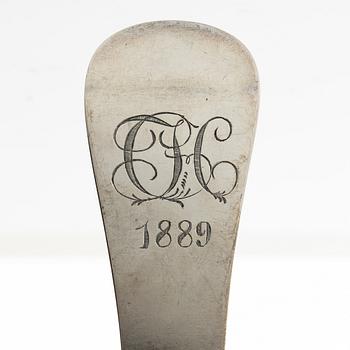 Jens Peter Møller, snuffbox, silver, Aalborg, Denmark, second half of the 19th century.