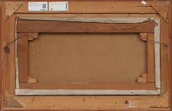 HERMAN LINDQVIST, olja på duk. Signerad och daterad 1907.