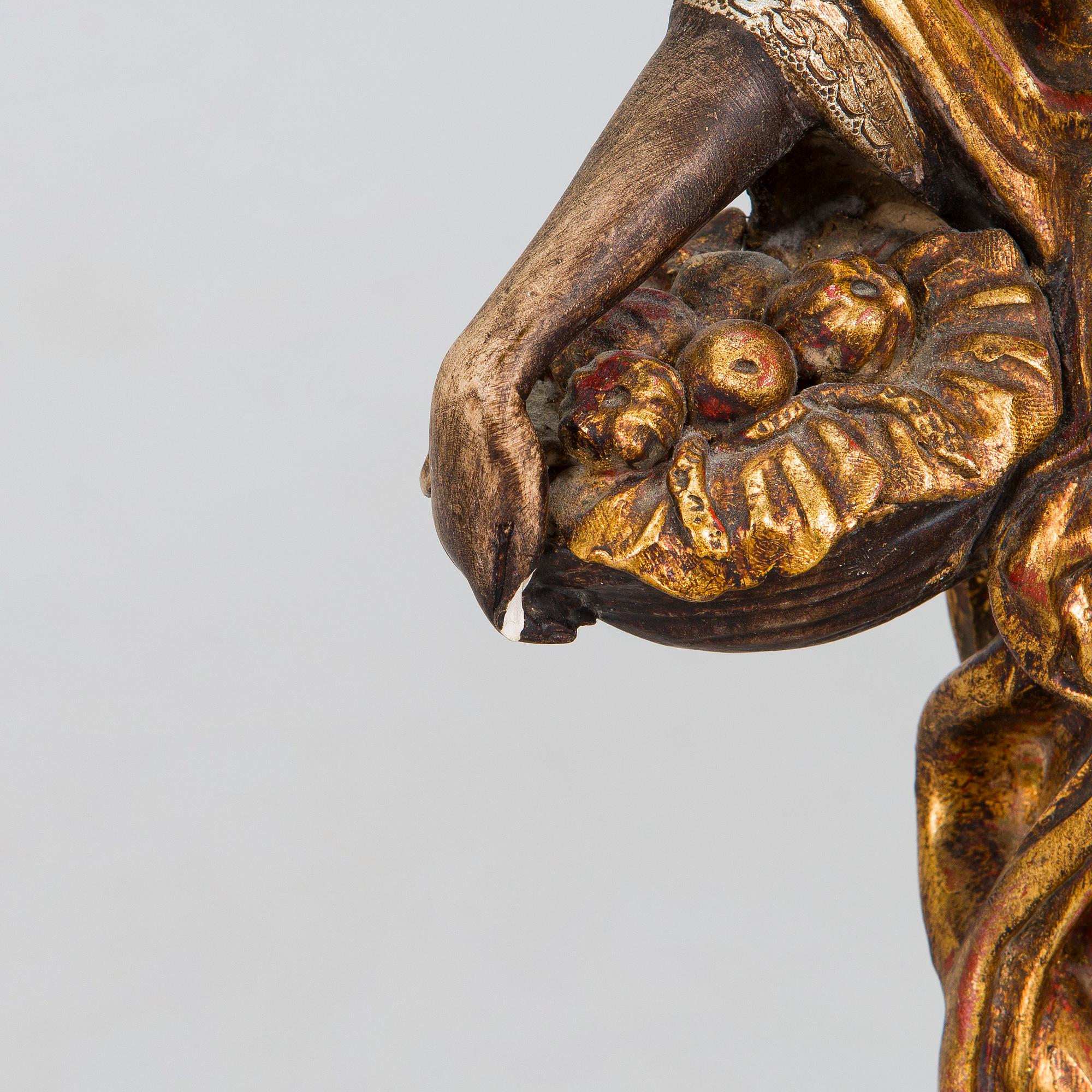 Bordslampor, ett par, asiatiska figurer, 1900-talets senare del.