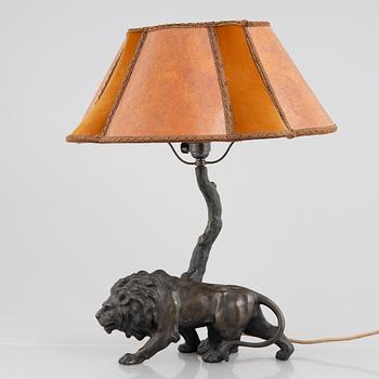 A table lamp, first half of the 20th century.