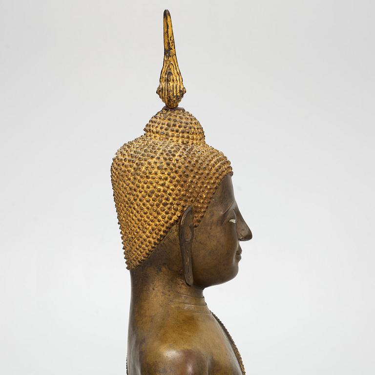 Budda, brons, Thailand, 1900-tal.