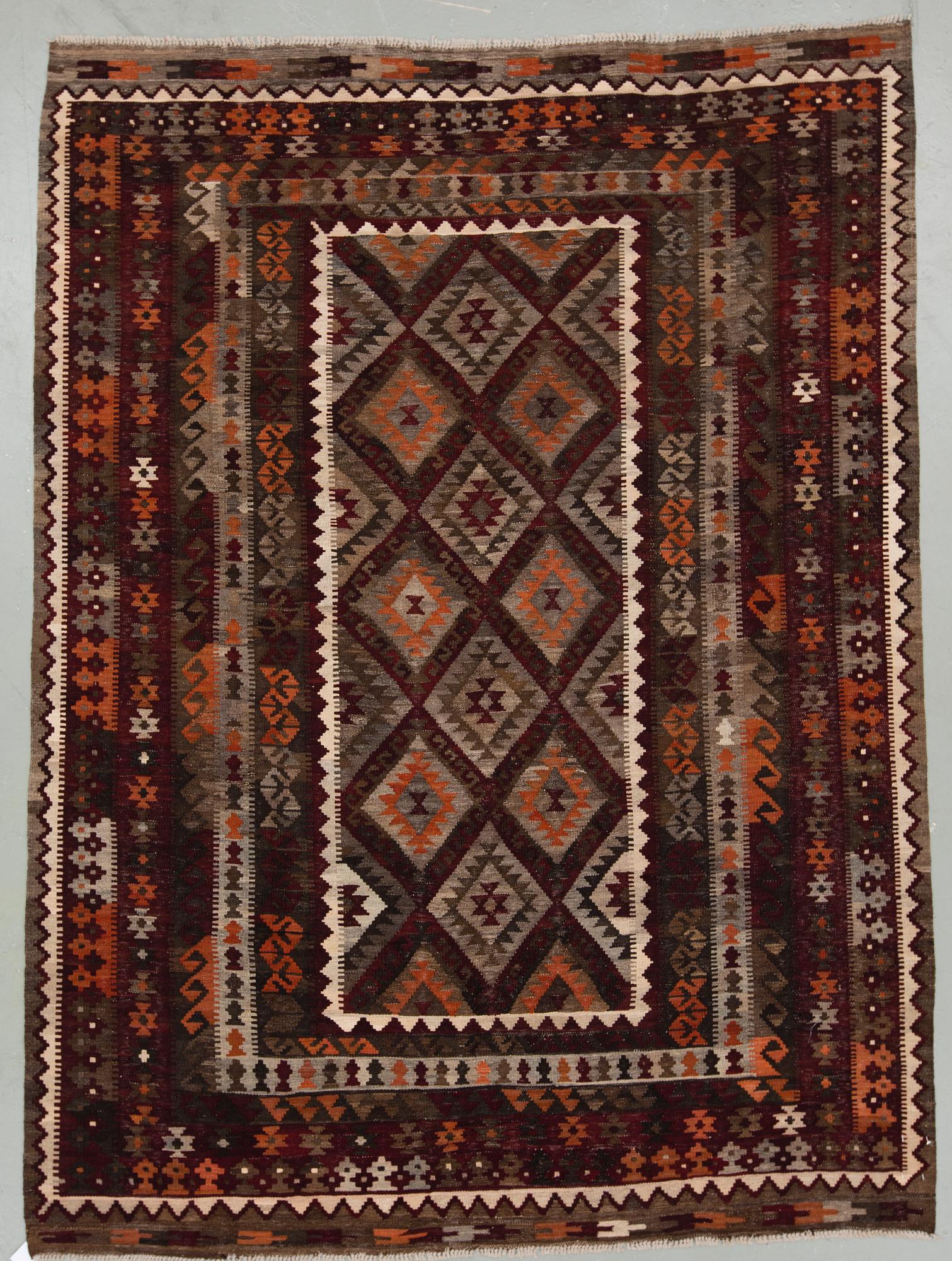 KELIM, Uzbekistan. Ca 252x185 cm.