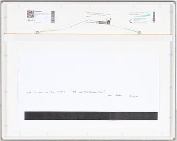 Nan Goldin, photograph, two parts, signed and numbered 36/60 verso.