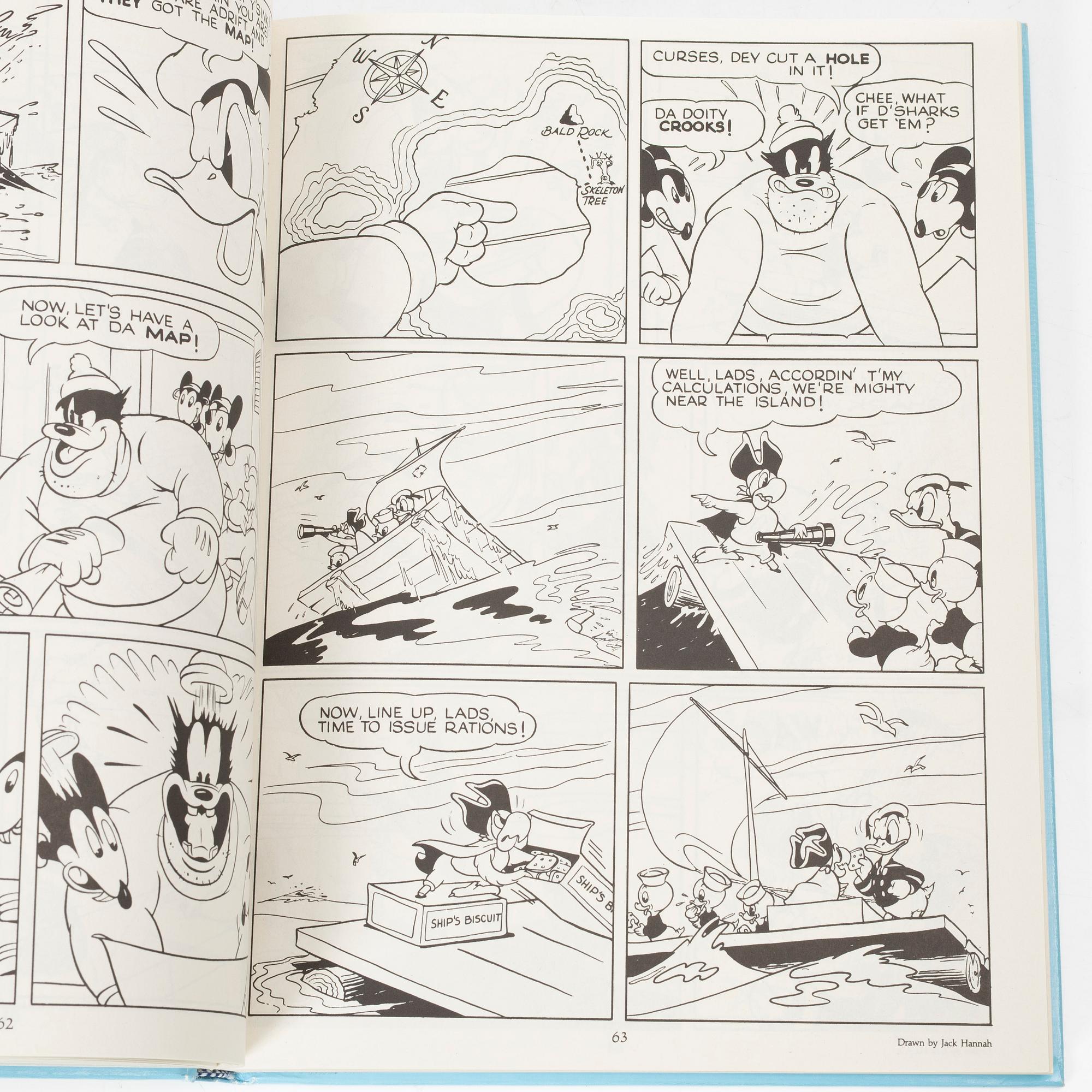 Carl Barks library, 30 volymer, Walt Disney, Another Rainbow Publishing, USA 1980-tal.