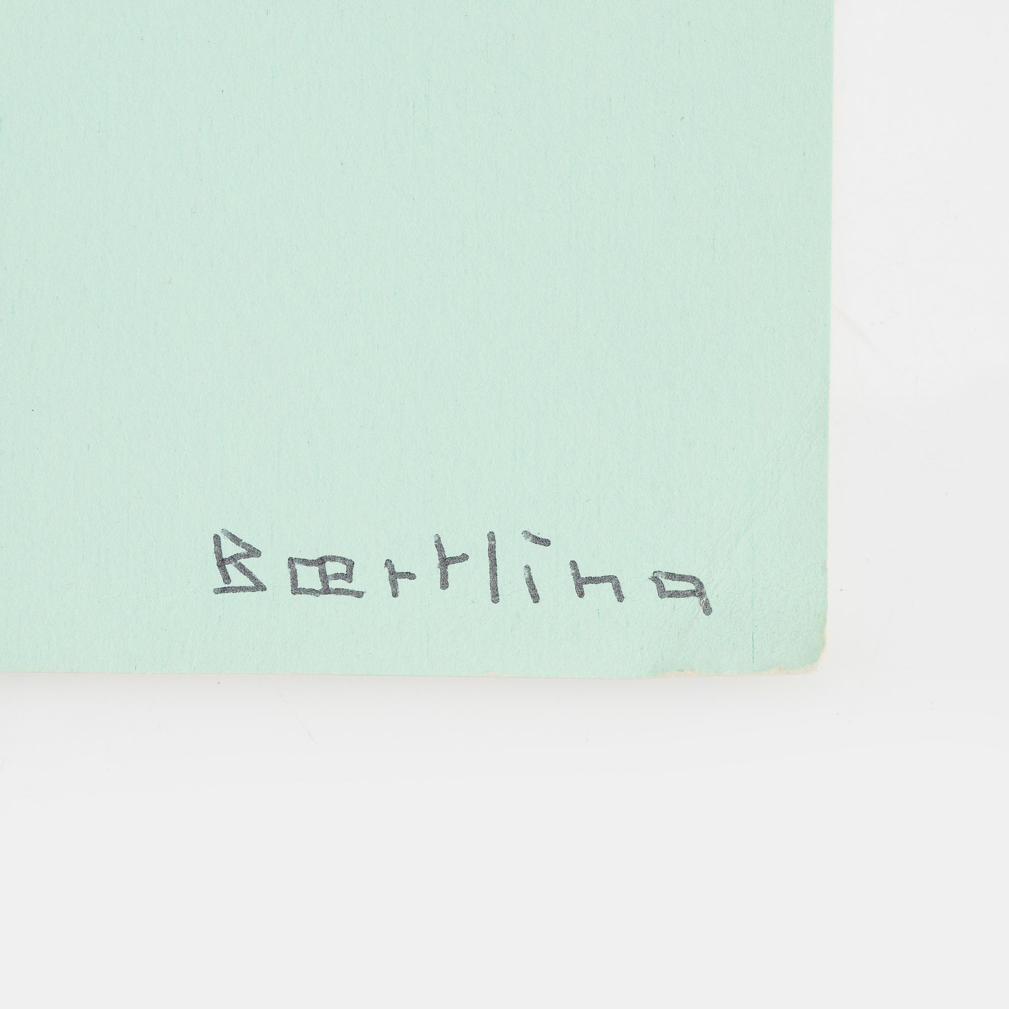 Olle Bærtling, silkscreen in colours, 1961-68, signed 59/300.