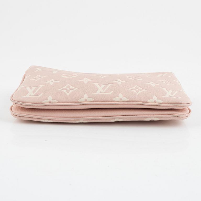 Louis Vuitton, a 'Pochette Double Rose Edition Limitée' bag, 2022.