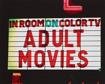 Albert Watson, "Adult Movies, Las Vegas", 2001.