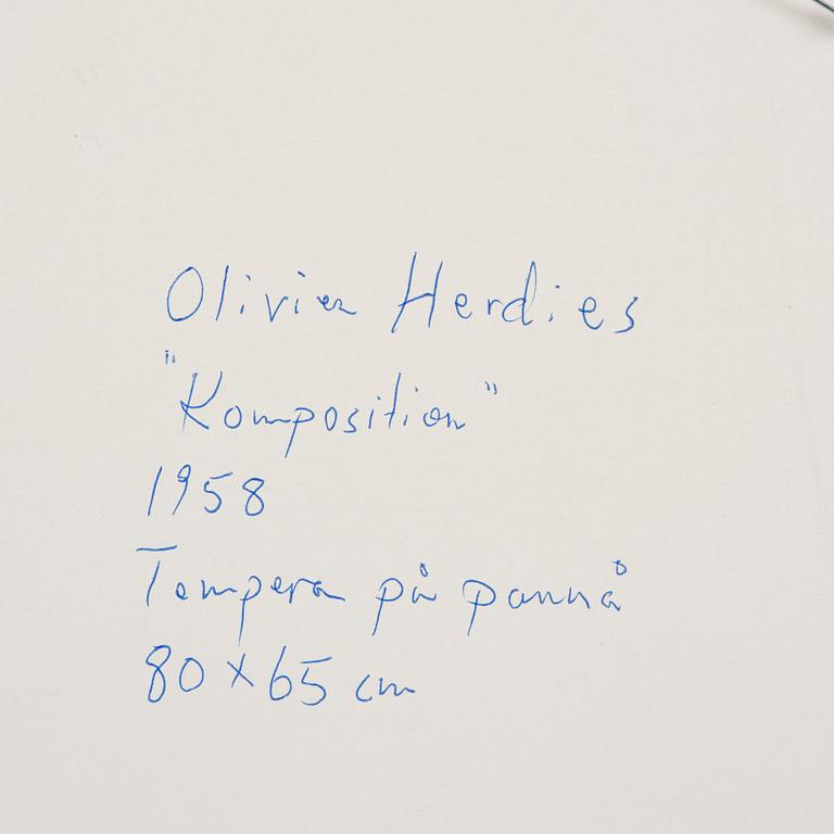 Olivier Herdies, "Komposition".