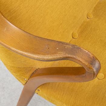 Axel Larsson, armchair, Svenska Möbelfabrikerna, Bodafors, 1940's.