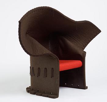 Gaetano Pesce, fåtölj, "Feltri Chair", Cassina, efter 1986.