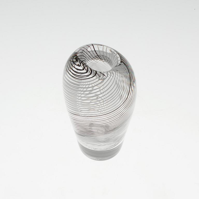 VICKE LINDSTRAND, a glas vase, signed LH 1269.