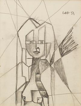 LARS ENGLUND, Pencil, 2, one signed and dated -51.