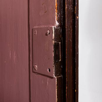 A GUSTAVIAN CUPBOARD, early 19th century.
