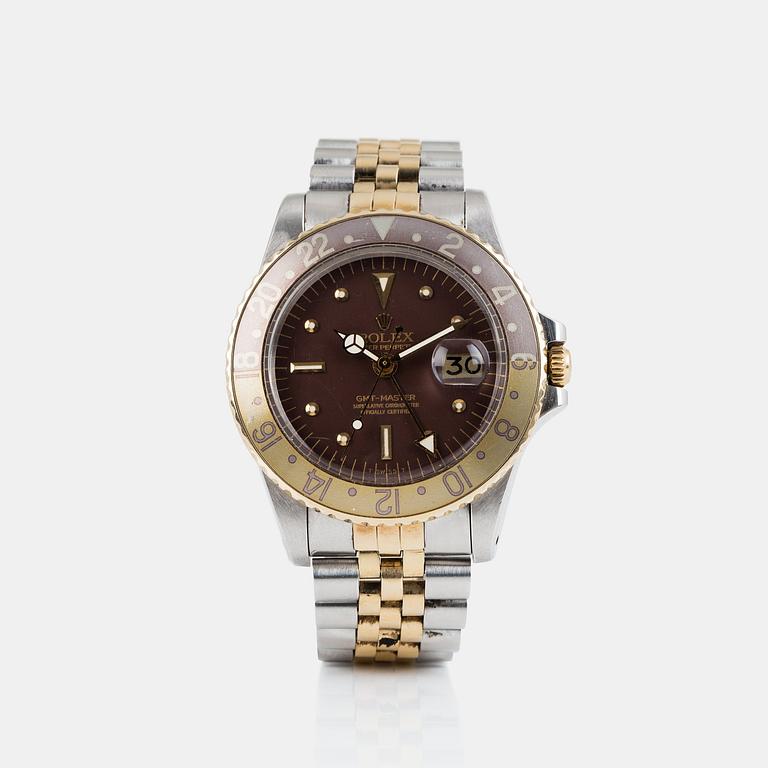 ROLEX, GMT-Master, "Root beer", "Nipple Dial".
