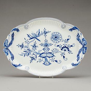 UPPLÄGGNINGSFAT, porslin, Meissen.
