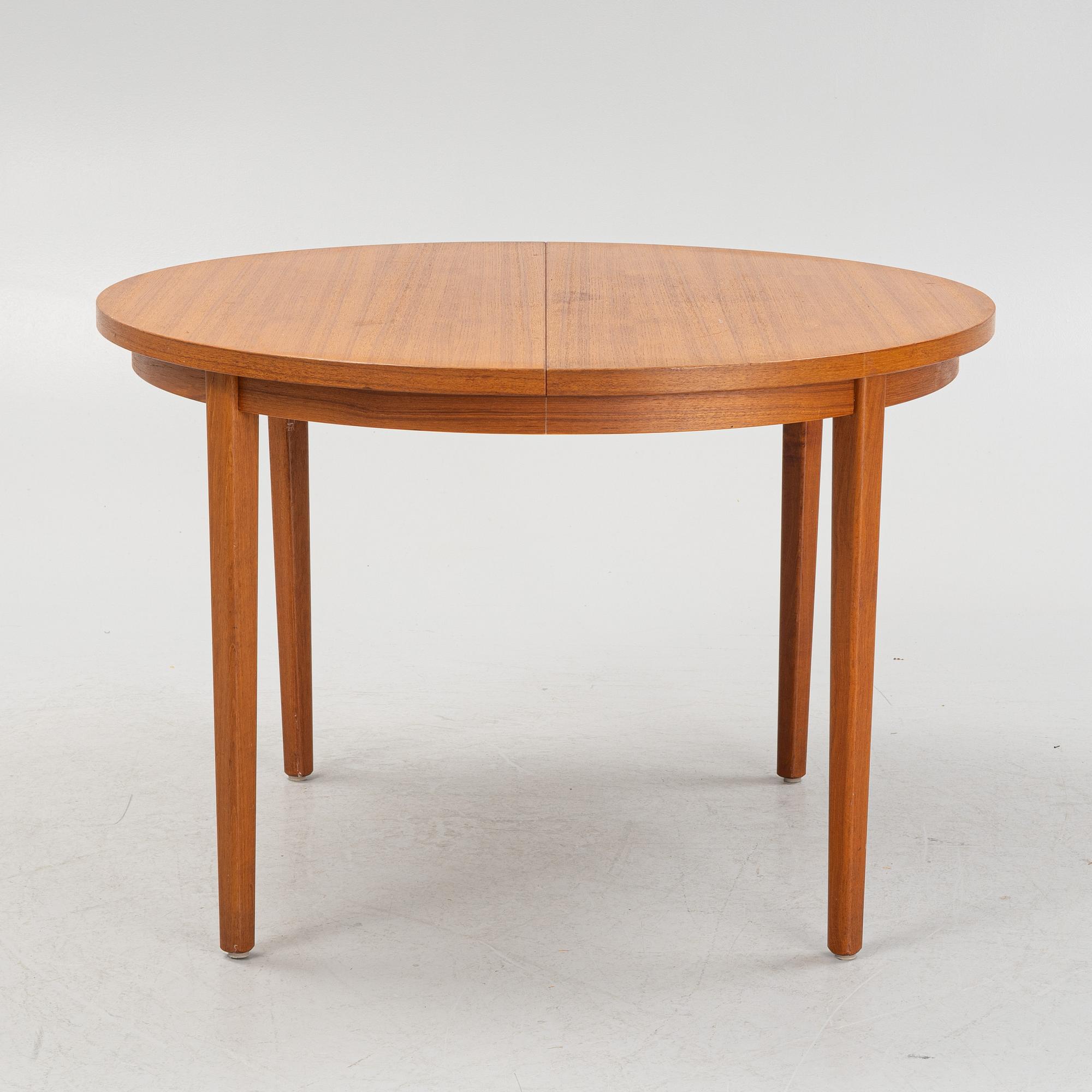 Matbord, 1900-talets mitt.