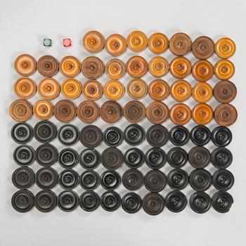 Spelbord, 1700-talets senare hälft. Rokoko.